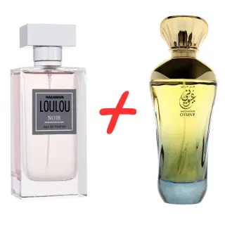 Al Haramain Loulou Noir + Al Haramain Oyuny Spray