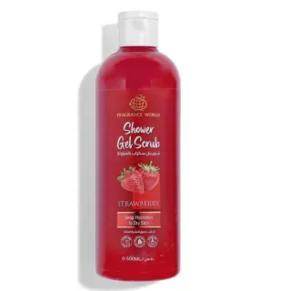 Αφρόλουτρο 500 ml. / Fragrance World Αφρόλουτρο Scrub Φράουλα