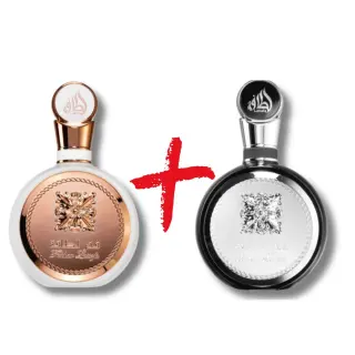 Lattafa Fakhar Μαύρο + Lattafa Fakhar Rose