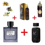 Lattafa Hayaati + Fragrance World Canal Di Blue + My Perfumes Soul Mate Intense + Otoori Oud + 3 μίνι αρωματικά έλαια
