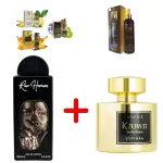 Lattafa Raw Human + Estiara Krown + Otoori Oud + 3 μίνι αρωματικά έλαια