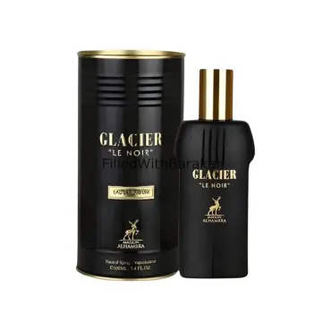 Ανδρικό άρωμα Maison Alhambra Glacier Le Noir EDP 100 ml. - Unisex