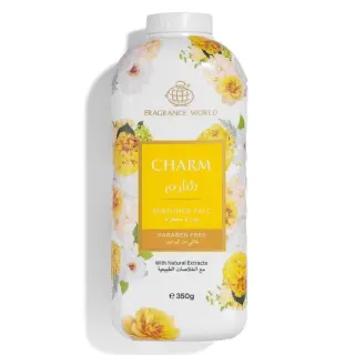 Αρωματισμένο ταλκ 350 g. / Fragrance World Charm