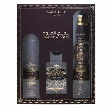 Σετ δώρου Lattafa Bade'e Al Oud Amethyst